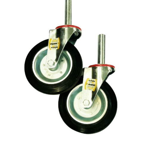 KAMPER ล้อนั่งร้าน ไม่มีเบรค 8นิ้ว รุ่น HMS-8