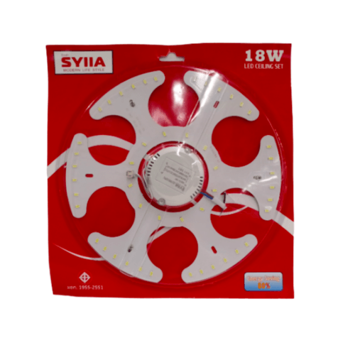 SYIIA หลอดไฟแอลอีดีแบบกลมคลาสสิค Circular 18W รุ่น HQ-18SWGYB65 แสงเดย์ไลท์