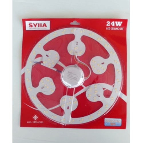 SYIIA หลอดแอลอีดีกลมคลาสสิค Clrcular 24W เดย์ไลท์ HQ-24WGYB สีขาว