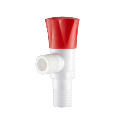 Iris วาล์วพลาสติก  รุ่น HY401A-RD สีขาว-แดง