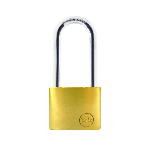 YALE กุญแจคล้องทองเหลือง ห่วงยาว 40 มม. รุ่น YE1/40/152/1 สีทองเหลือง