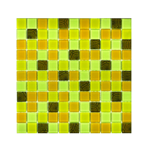 DURAGRES โมเสคแก้ว 30x30 ซม. GL-070 Dizzy Yellow