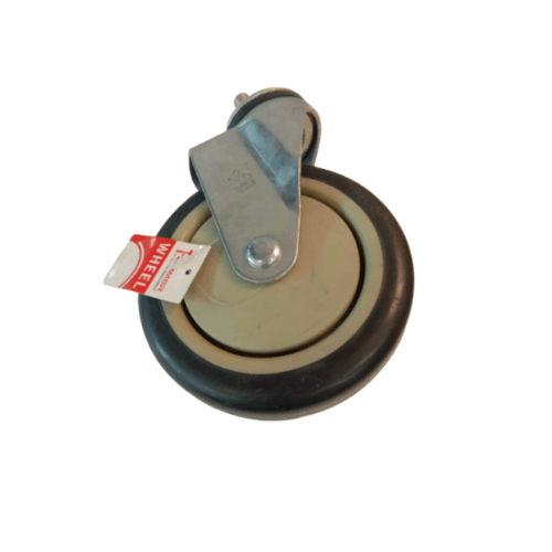 KAMPER ล้อ TPR เกลียวหมุน 3นิ้ว (77มม) รุ่น 4206-77