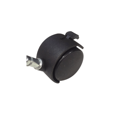 KAMPER ล้อแกนเดือย Black Nylon มีเบรค 50มม (2นิ้ว) รุ่น TWFFB-50
