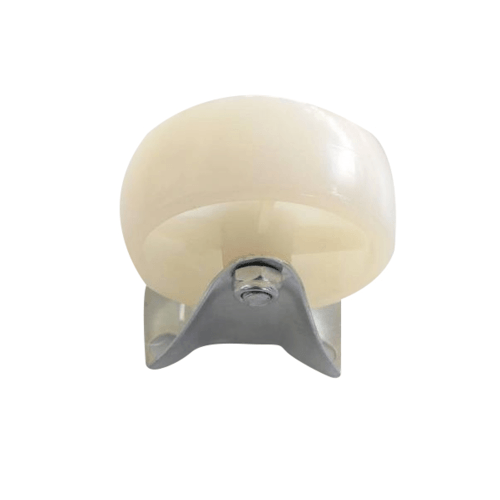 KAMPER ล้อ Nylon แป้นตาย 75มม (3นิ้ว) รุ่น 2043-75
