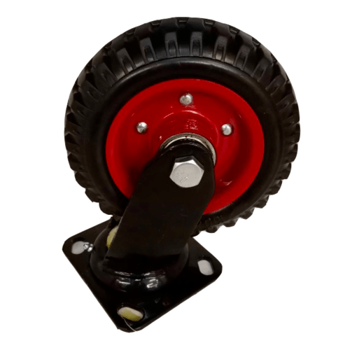 KAMPER ล้อยางดำ ขาตาย 8นิ้ว (206มม) รุ่น 1101-206