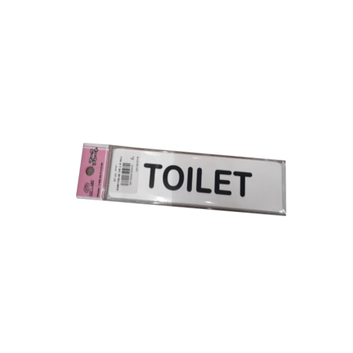 ស្លាកPP (TOILET) SGB1103-02 ខ្នាត 16x4 cm.