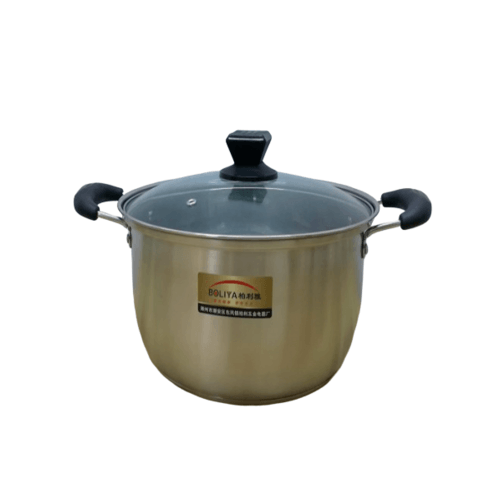 Sane หม้อซุปสเตนเลสพร้อมฝาแก้ว 26 ซม. PQS-FD26 สีโครเมี่ยม