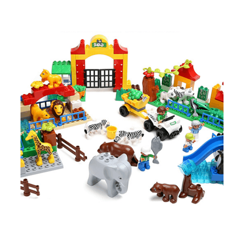 Sanook&Toys ของเล่นบล็อกตัวต่อชุดใหญ่ Rhino 9568