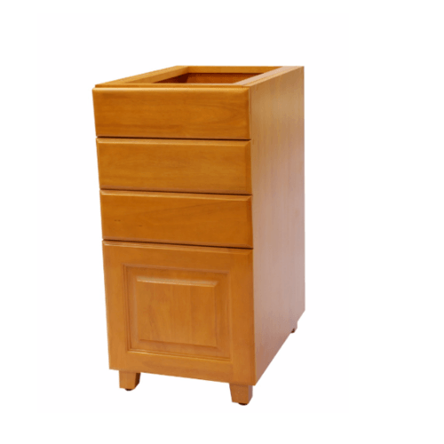 MJ ตู้ลิ้นชัก 3 ชั้น 40x0x80 ซม. JS-F824-T สีสัก