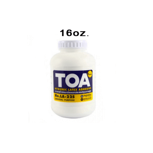 ทีโอเอ กาวลาเท็กซ์อเนกประสงค์ LA-22S ขนาด 16 ออนซ์ สีขาว