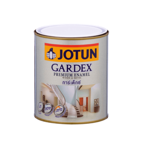 JOTUN สีน้ำมัน ชนิดเงา ขนาด1ลิตร GARDEX PREMIUM GL ขาว