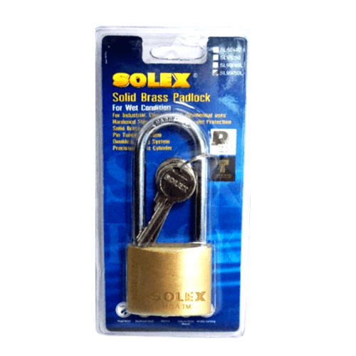 SOLEX กุญแจสปริง - แผง ขนาด 50 มม. SL99 L50 MM สีทอง