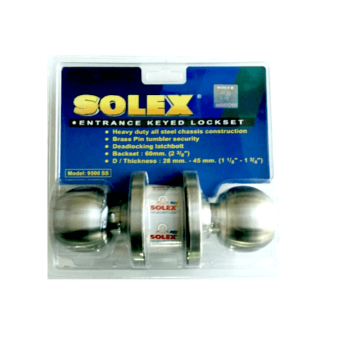 SOLEX ลูกบิด (แผง) 9500 SS สีขาว