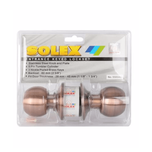 ลูกบิดห้องทั่วไป SOLEX รุ่น 5500 AC