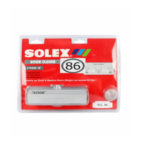 SOLEX โช๊คอัพประตู 86(แผง) สีเงิน