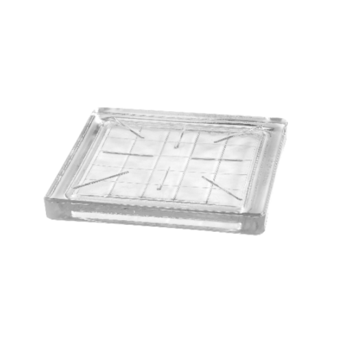 ช้างแก้ว บล็อกแก้วตัน ปูพื้น (200x200x22mm.) Prisma I-098/03 A.