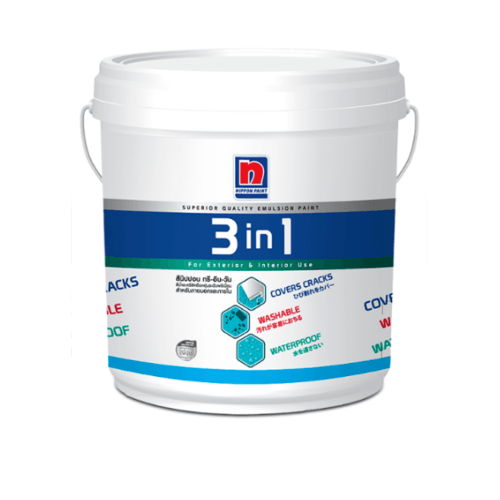 สีน้ำอเนกประสงค์ เบส เอ ถัง 3 in 1