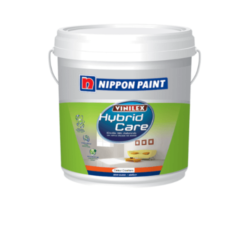 NIPPON สีน้ำผสมกึ่งเงา เบส บี Hybrid care ขาว