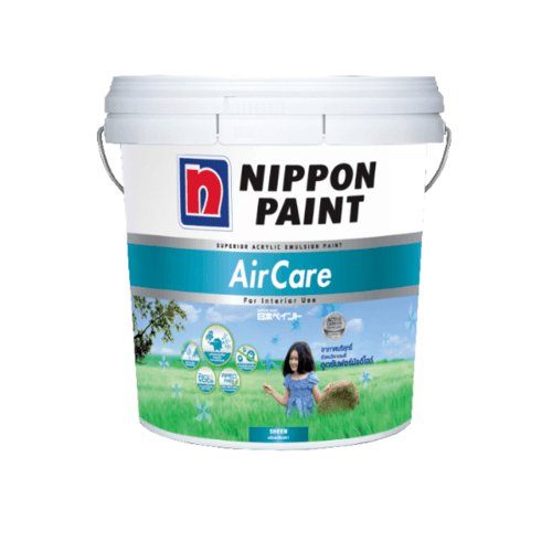 NIPPON สีน้ำอะคริลิค ภายใน เบสB ขนาด 2.5GL. Air Care ขาว