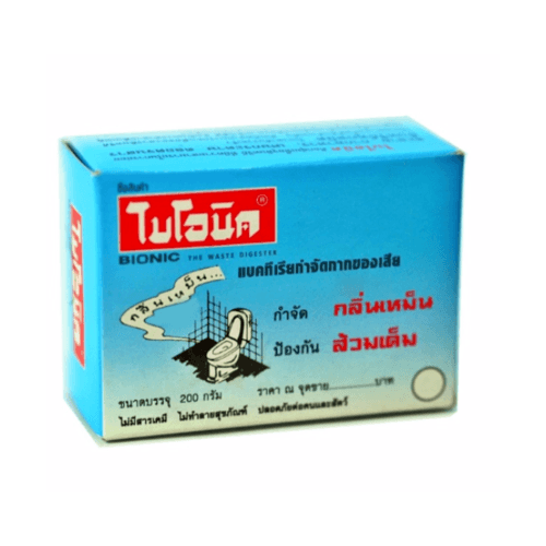 ไบโอนิค ไบโอนิคป้องกันส้วมเต็ม ขนาด 200กรัม (ผง)