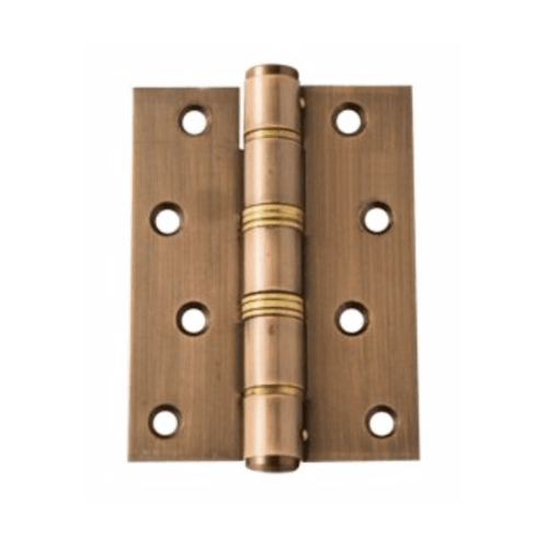 YALE บานพับเหล็ก แกนใหญ่ 4แหวนทองเหลือง 4