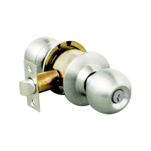 YALE ลูกบิดห้องทั่วไป หัวกลม จานเล็กสเตนเลส 304 รุ่น KN-VCA512US32D สีสเตนเลส