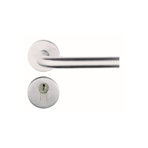 กุญแจมือจับฝังในบานเยล YML-YK-SN006SS แสตนเลสด้าน