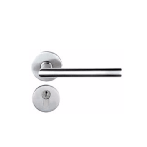 YALE มือจับก้านโยกแบบฝังในบานห้องทั่วไปและอุปกรณ์ร่วม สเตนเลส Mortise รุ่น YMS5in1-85/60-SS-60MM-H06-FS-H สีสเตนเลส