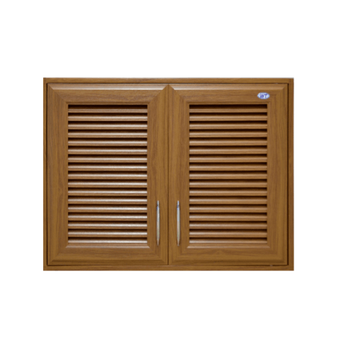 WT ตู้ลอยคู่  WT-777  สีสัก