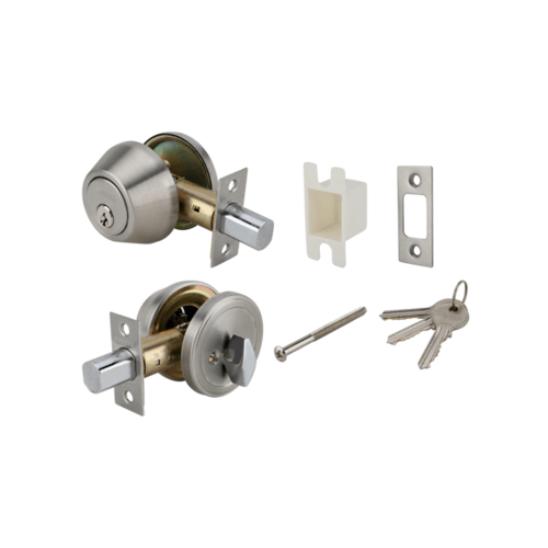 HAFELE กุญแจลิ้นตาย 1 ด้าน สเตนเลส-304 รุ่น 489.10.500 สีสเตนเลส