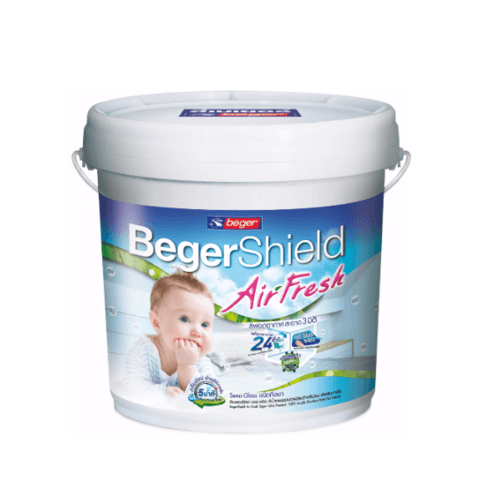 เบเยอร์ สีน้ำฟอกอากาศ ภายในกึ่งเงา Beger Shield Air Fresh
