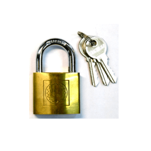 GOLD SEAL กุญแจ ขนาด 25 มม. - ทองเหลือง