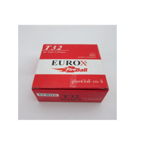 EUROX ตะปูปืนลมขาเดี่ยวยิงไม้เนื้อแข็ง 32 mm. รุ่น T-32