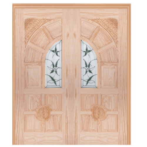 WINDOOR ประตู+กระจก ชัยพฤกษ์ Com6 สนนิวซีแลนด์ ขนาด 80x200 ซม.