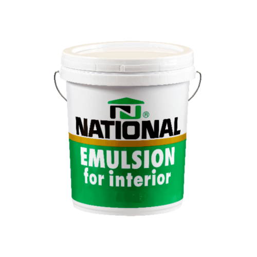 National สีน้ำทาภายใน ด้าน 300 ถัง สีขาว
