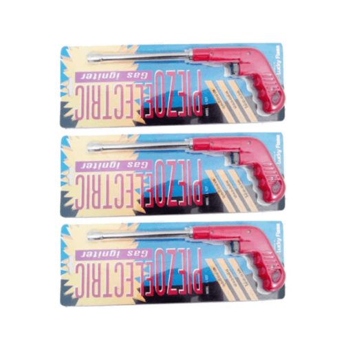 LUCKY FRAME ปืนจุดแก๊ส L527 สีแดง