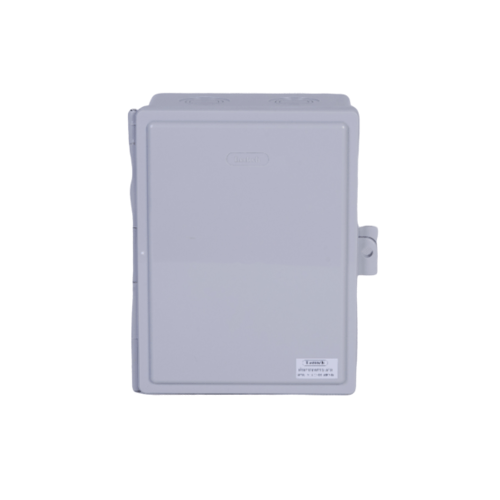 LEETECH ตู้กันน้ำพลาสติกฝาทึบ CA608 สีเทา