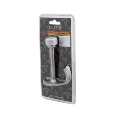 HAFELE กันชนพร้อมขอแขวนสแตนเลส 489.70.226