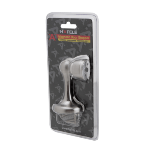 HAFELE กันชนติดผนังแม่เหล็ก ซิงค์อัลลอยด์ 489.70.256
