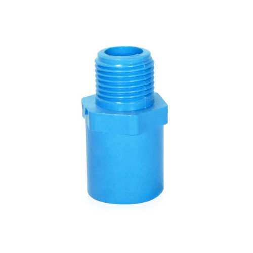 SCG ข้อต่อตรงเกลียวนอก หนา 4(100) ชั้น 13.5 สีฟ้า