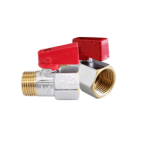 DONMARK มินิบอลวาล์วทองเหลือง ผผ .1/2 รุ่น MC-222