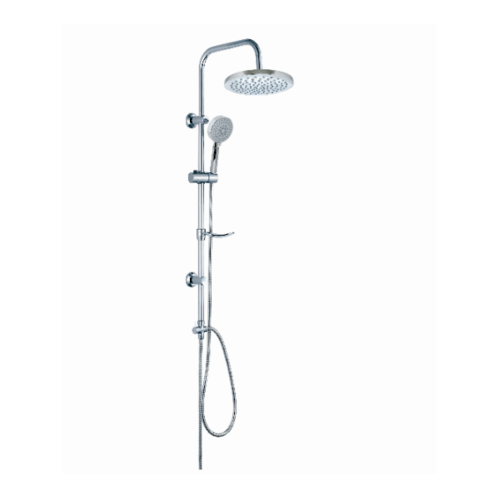 VERNO ชุดฝักบัวเรนชาวเวอร์ หัวกลม สำหรับน้ำอุ่น VN-21203 สีโครเมี่ยม