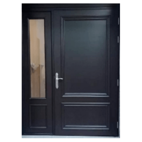 MAZTERDOOR ประตูไม้สยาแดง ลูกฟัก SET-1 145x200ซม.