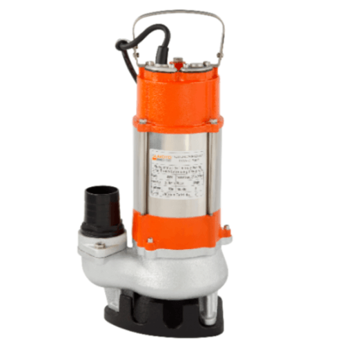 SUMOTO POMPA ปั๊มจุ่มน้ำเสีย 450วัตต์ VORTEX 450 สีส้ม