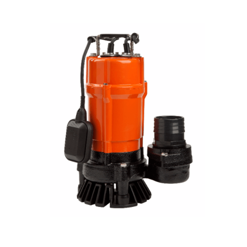 SUMOTO POMPA SUMOTO POMPA ปั๊มจุ่มน้ำเสีย 500W.พร้อมลูกลอย, DIRT500F DIRT500F สีส้ม