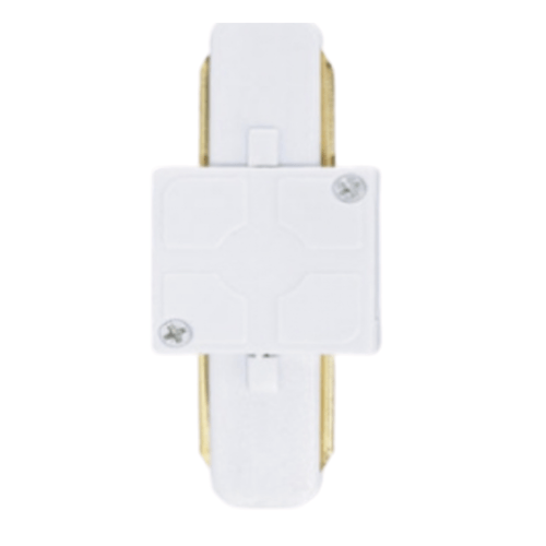 EILON ข้อต่อรางแทรคไลท์ 2 ทาง สีขาว