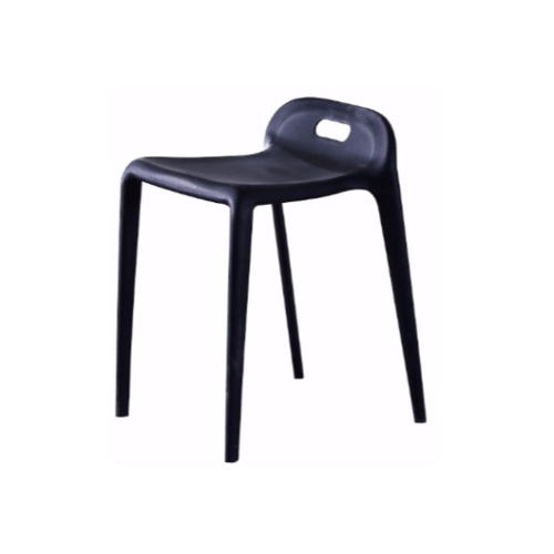 เก้าอี้โมเดิร์นพลาสติก  รุ่น KML-026-BK สีดำ