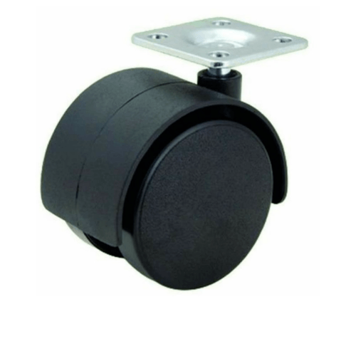 KAMPER ล้อแป้นหมุน Black Nylon 30มม (1.2นิ้ว) รุ่น TWP-30
