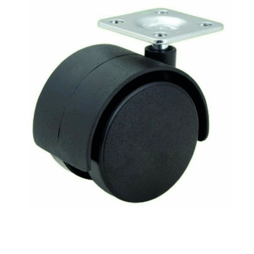 KAMPER ล้อแป้นหมุน Black Nylon 35มม (1.4นิ้ว) รุ่น TWP-35
